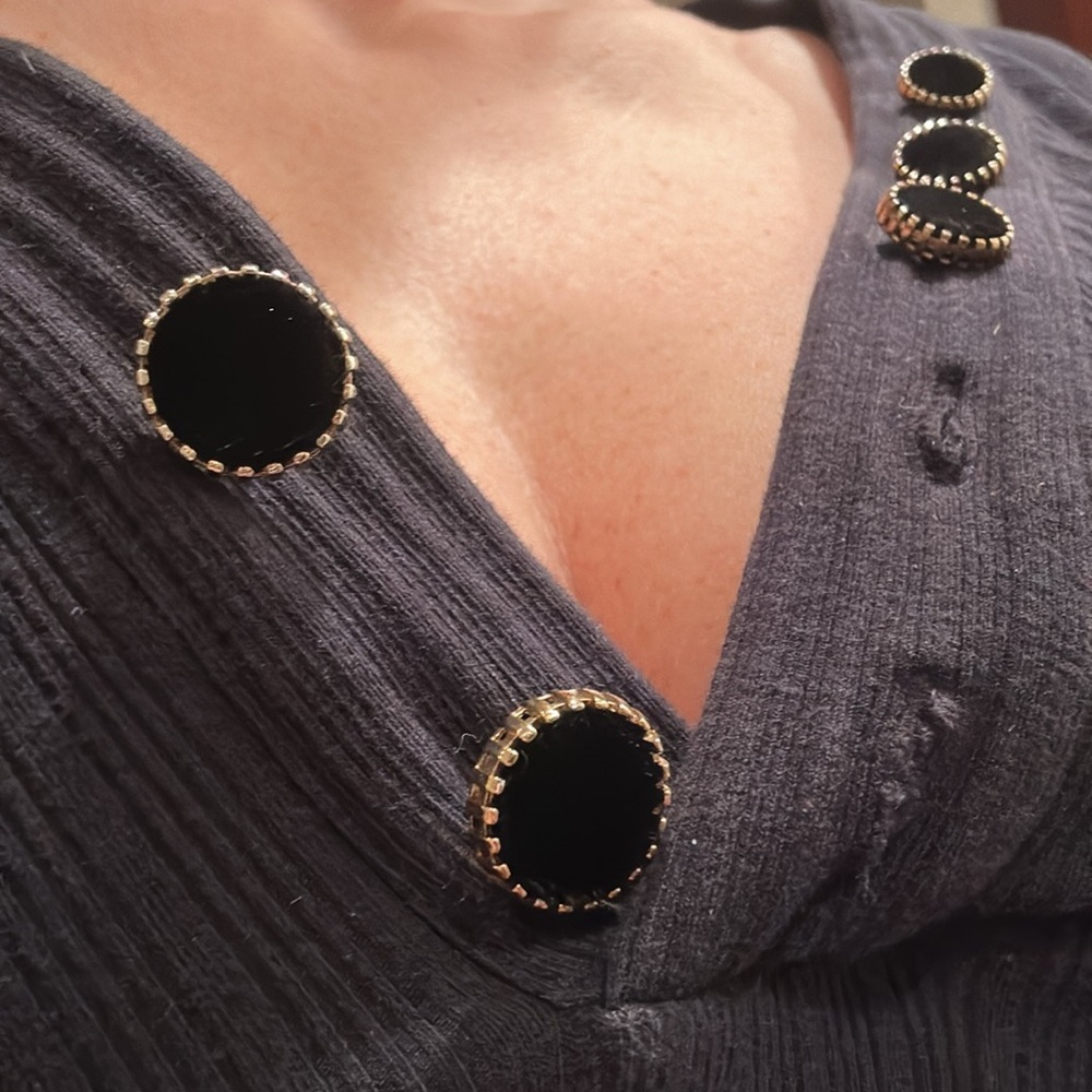 The Kooples Basic Top Size Small Fitted With Beau… - image 6